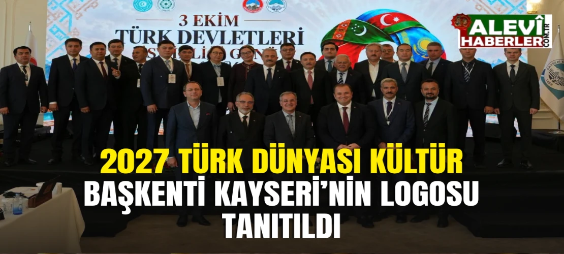 2027 Türk Dünyası Kültür Başkenti Kayseri’nin logosu tanıtıldı