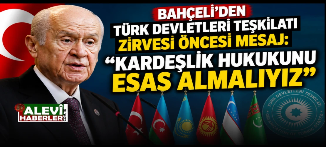 Devlet Bahçeli: Kardeşlik hukukunu esas almalıyız