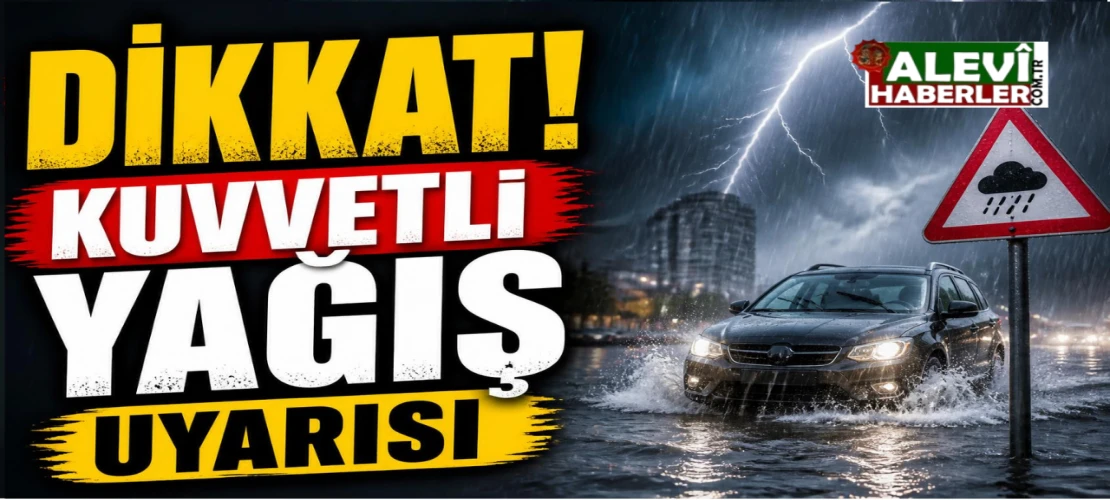 Kuvvetli yağış uyarısı. 12 Ekim 2026 hava durumu