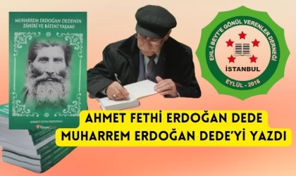 Muharrem Erdoğan Dede'nin hayatı kitap oldu