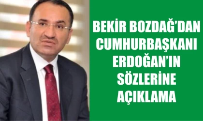 Bekir Bozdağ'dan Erdoğan'ın "Son seçimim" sözlerine açıklama