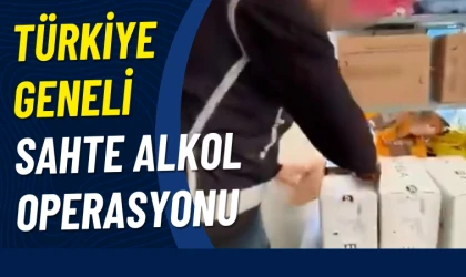 İçişleri Bakanı duyurdu: Türkiye geneli sahte alkol operasyonu