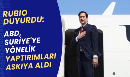 ABD, Suriye'ye yönelik yaptırımları askıya aldı