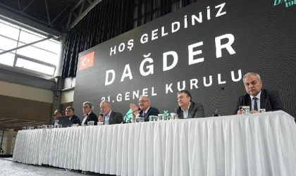 Başkan Erkan Aydın DAĞDER genel kuruluna katıldı