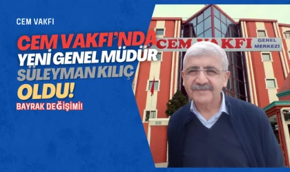 CEM Vakfı’nda bayrak değişimi