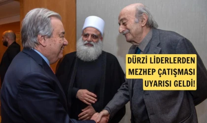Durzi liderler, İsrail destekli mezhep çatışması için uyardı