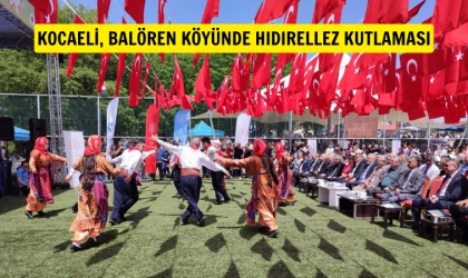 Hıdırellez Balören’de coşkuyla kutlandı