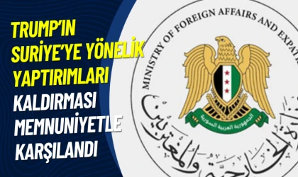 Suriye, Trump'ın açıklamalarını memnuniyetle karşıladı