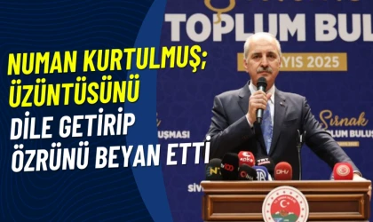 TBMM Başkanı Numan Kurtulmuş’tan Alevi Toplumuna özür açıklaması