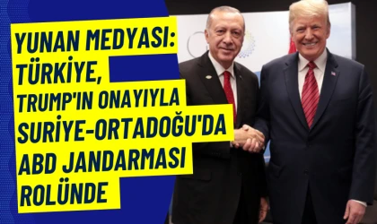 Yunan medyası: Trump, YPG'yi Suriye'deki Yeni Yönetimine sattı
