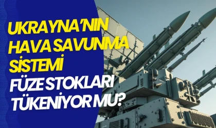 Ukrayna’nın hava savunma sistemi füze stokları tükeniyor mu?