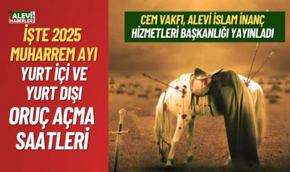 2025 Muharrem ayı oruç açma saatleri açıklandı