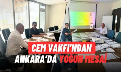 Cem Vakfı'ndan Ankara'da yoğun mesai