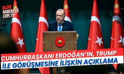 Cumhurbaşkanı Erdoğan, Trump ile görüştü