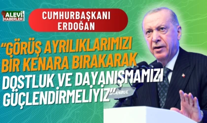 Erdoğan: Hiçbir ayrım yapmadan mazlum ve mağdurlara sahip çıkıyoruz