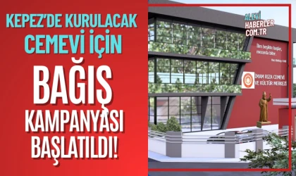 Kepez’de kurulacak Cemevi için bağış kampanyası başlatıldı
