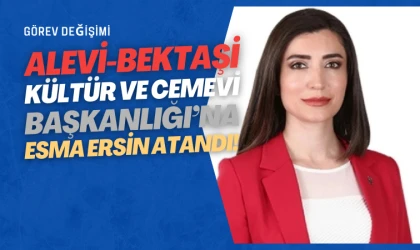 Alevi-Bektaşi Kültür ve Cemevi Başkanlığı’na Esma Ersin atandı