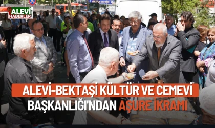 Alevi-Bektaşi Kültür ve Cemevi Başkanlığı'ndan Aşure İkramı