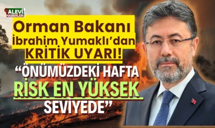 Bakan Yumaklı'dan Kritik Uyarı!
