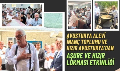 Büyük Ocak Cemevi’nde Aşure ve Hızır Lokması Etkinliği