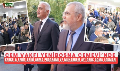 Cem Vakfı Yenibosna Cemevi’nde anlamlı buluşma