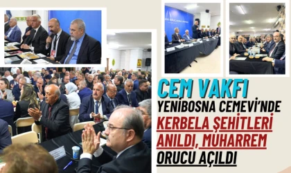 Cem Vakfı Yenibosna Cemevi’nde anlamlı buluşma