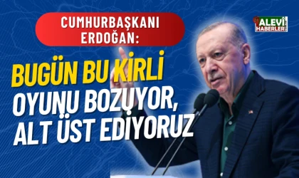 Cumhurbaşkanı Erdoğan'dan "Terörsüz Türkiye" açıklaması