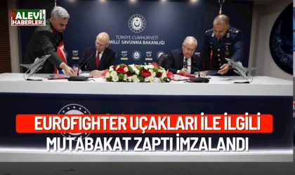 Eurofıghter Uçakları İle İlgili Mutabakat Zaptı İmzalandı