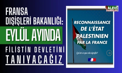 Fransa, Eylül'de Filistin Devleti'ni Tanımaya Hazırlanıyor