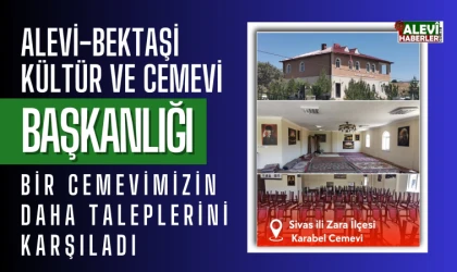 Karabel Cemevi'nin talepleri karşılandı