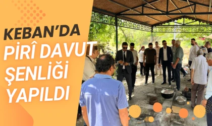 Keban'da Pirî Davut Şenliği yapıldı