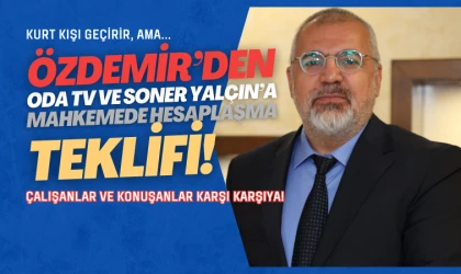 Özdemir, Soner Yalçın ve Oda TV'yi mahkemeye veriyor!