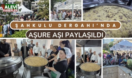 Şahkulu Sultan Dergahı’nda Muharrem Orucu sonrası aşure aşı paylaşıldı
