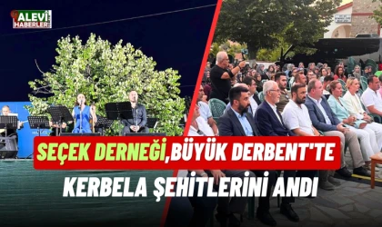 Seçek Derneği Büyük Derbent'te Kerbela şehitlerini andı