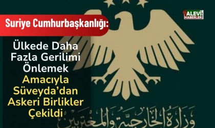 Suriye: Ulusal egemenliğe yönelik hiçbir tehdide göz yumulmayacaktır