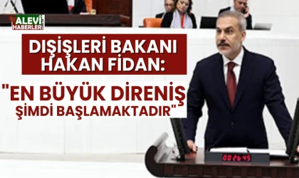 Bakan Fidan, TBMM Genel Kurulu'nda konuştu