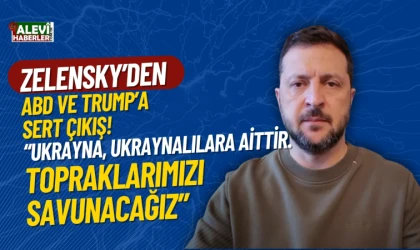Zelensky'den Trump'a sert çıkış!