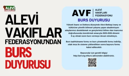 Alevi-Bektaşi İnanç ve Kültürüne Yönelik Burs Duyurusu