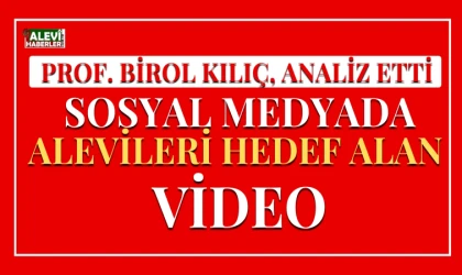 Prof. Kılıç: Bu video sessizliklerin üzerine inşa edilmiş bir dijital tuzaktır