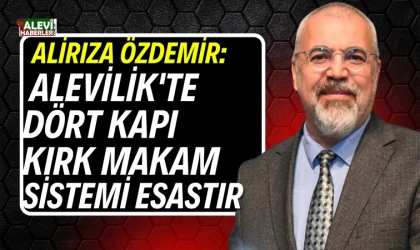 Alirıza Özdemir Yazdı: Alevilik'te Dört Kapı Kırk Makam Sistemi Esastır