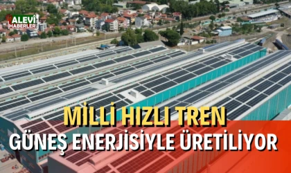 Bakan Uraloğlu açıkladı: Milli Hızlı Tren güneş enerjisiyle üretiliyor