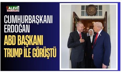 Cumhurbaşkanı Erdoğan, ABD Başkanı Trump ile görüştü