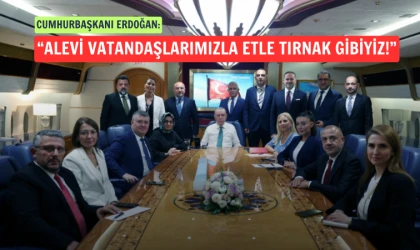 Erdoğan: Alevi canlarımıza yönelik çirkin söylemleri kınıyorum