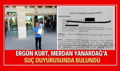 Ergün Kurt, Merdan Yanardağ’a suç duyurusunda bulundu