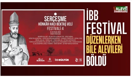 İBB festival düzenlerken bile Alevileri böldü