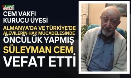Kureyşan Ocağı evlatlarından, Süleyman Cem Hakk'a yürüdü