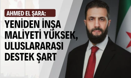 Ahmet El Şara: Uluslararası destek şart