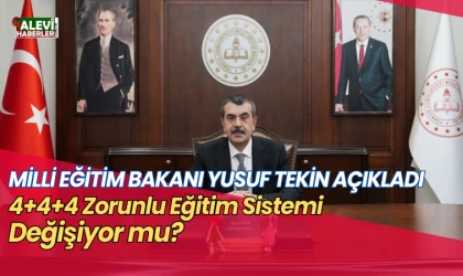 Bakan Yusuf Tekin açıkladı: 4+4+4 eğitim sistemi değişiyor mu?