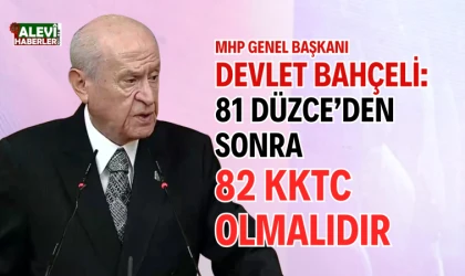 Devlet Bahçeli: Kuzey Kıbrıs Türk Cumhuriyeti'nin Türkiye'ye katılması hayat memat meselesi