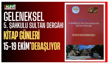 Geleneksel 5. Şahkulu Sultan Dergâhı Kitap Günleri 15-19 Ekim’de başlıyor